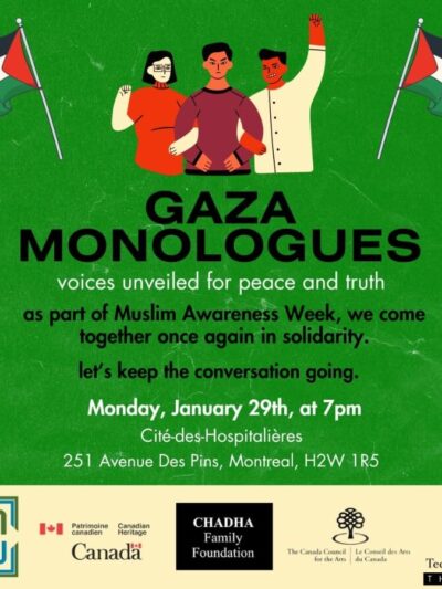 Gaza Monologues - Voices Unveiled for Peace and Truth