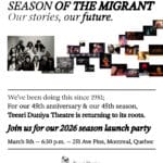 Season of the Migrant: Our stories, our future.