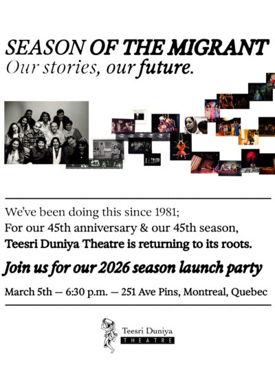 Season of the Migrant: Our stories, our future.